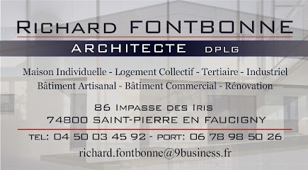 FONTBONNE RICHARD ARCHITECTE DPLG, Architecte à Saint-Pierre-en-Faucigny