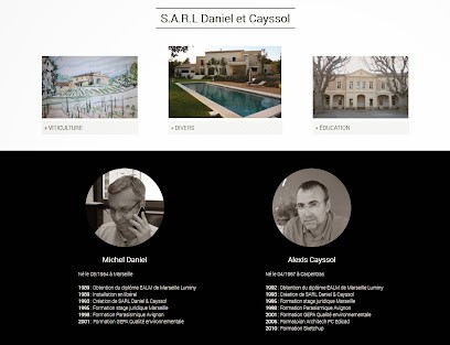 Daniel Et Cayssol, Architecte à Sarrians