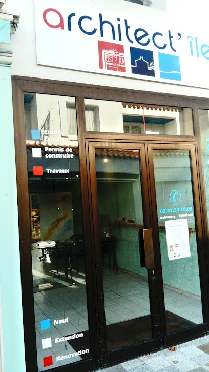 Architecte LEBRUN Jean-Jacques, Architecte à Noirmoutier-en-l'Île