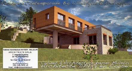 Cabinet d'Architecture Kayser Milleliri, Architecte à Sartène